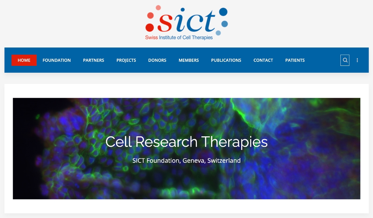 Swiss Institute of Cell Therapies - Maintenance